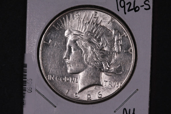 1926-S Peace Silver Dollar, Affordable Collectible Coin, Store #09455