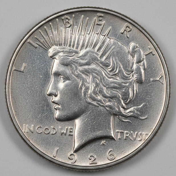 1926-S Peace Silver Dollar, Affordable Collectible Coin, Store #DR003