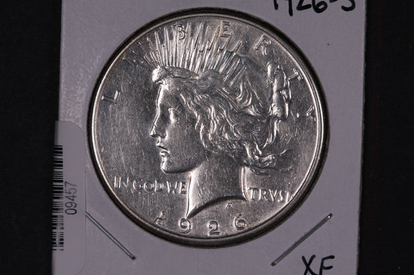 1926-S Peace Silver Dollar, Affordable Collectible Coin, Store #09457