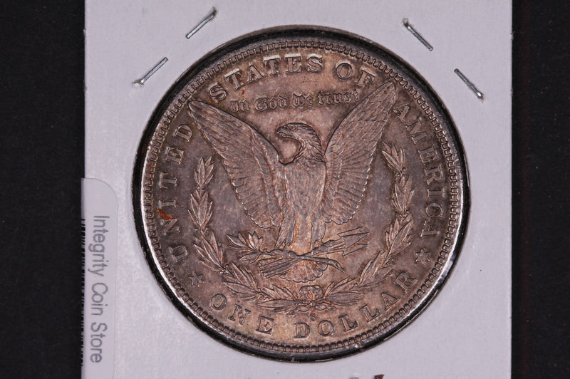 1880-S Morgan Silver Dollar, UN-Circulated Coin,  Store