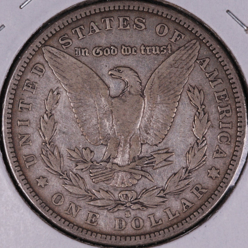 1880-S Morgan Silver Dollar, Circulated Coin,  Store