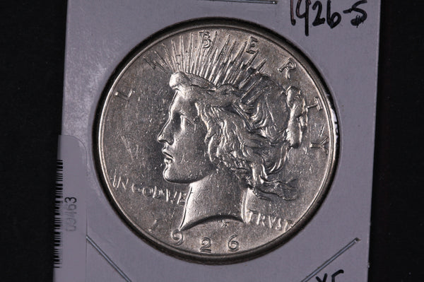 1926-S Peace Silver Dollar, Affordable Collectible Coin, Store #09463