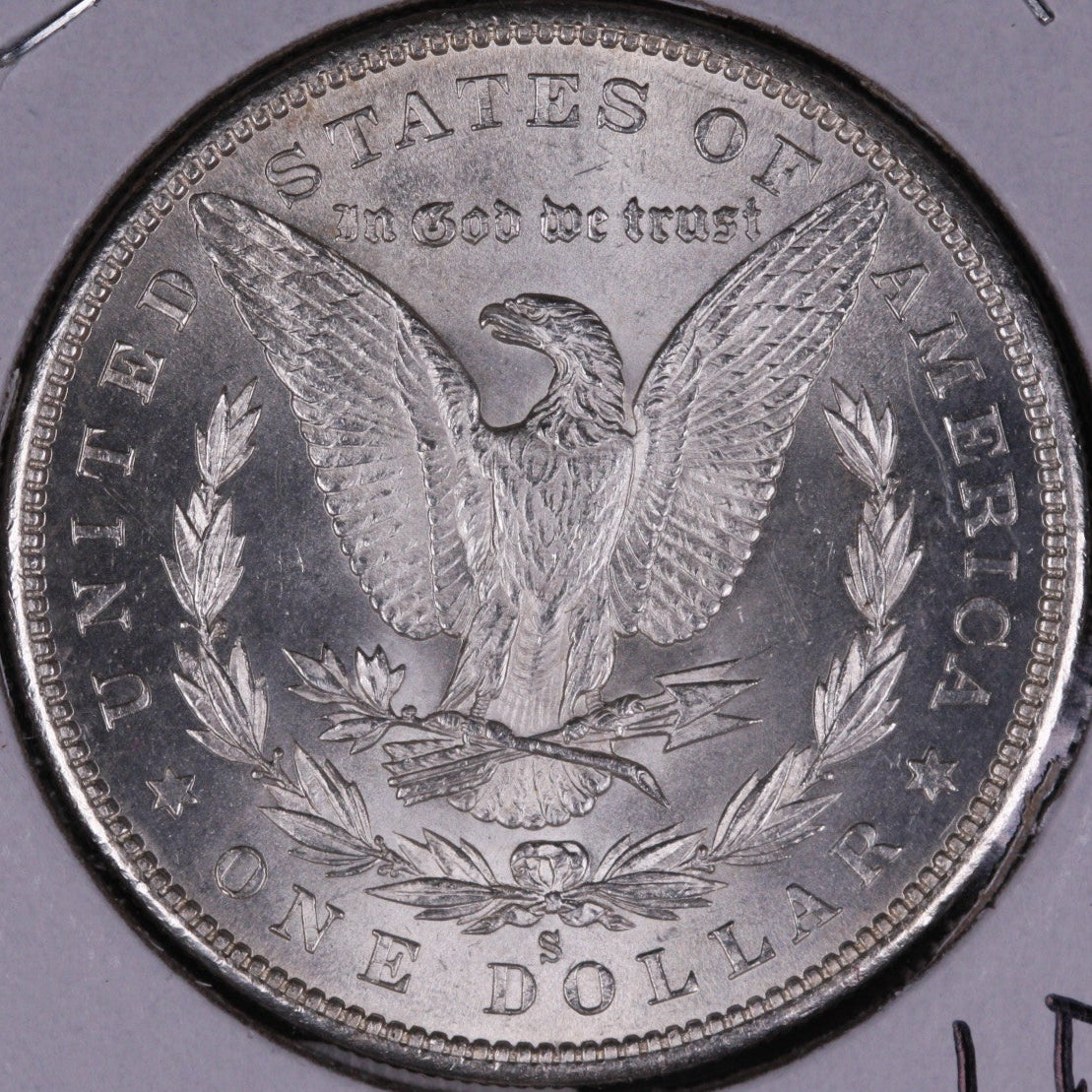 1880-S Morgan Dollar, Mint State Uncirculated Coin, Store #DR0168