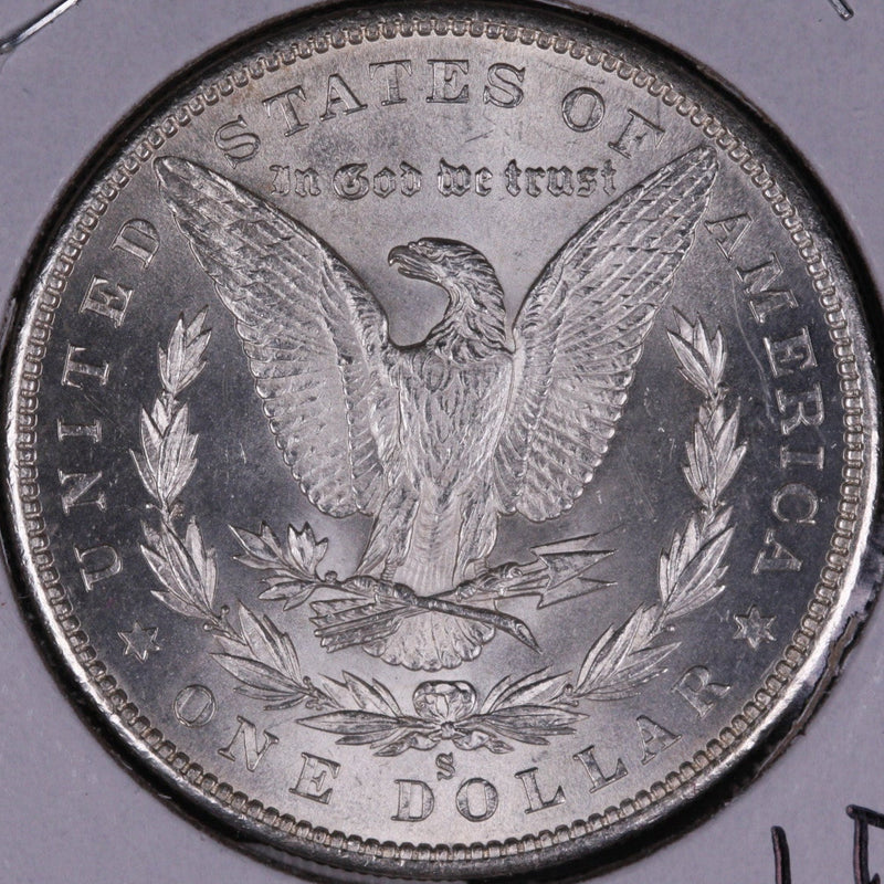 1880-S Morgan Silver Dollar, UN-Circulated Coin,  Store