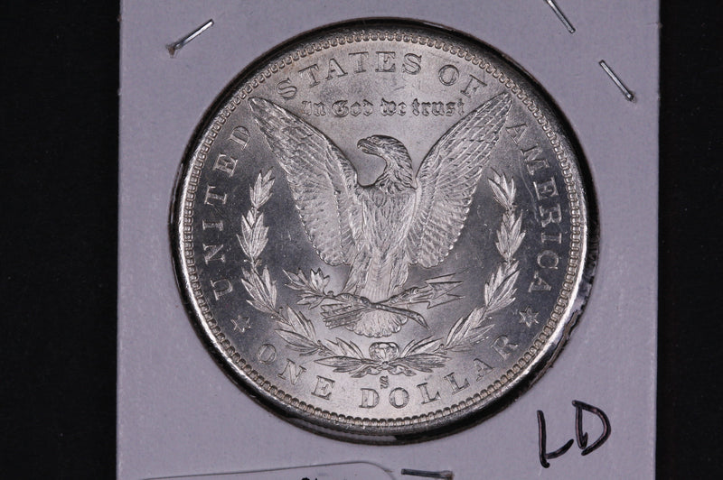 1880-S Morgan Silver Dollar, UN-Circulated Coin,  Store