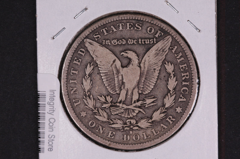 1880-S Morgan Silver Dollar,Circulated Coin,  Store