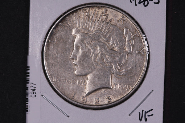 1928-S Peace Silver Dollar, Affordable Collectible Coin, Store #09477