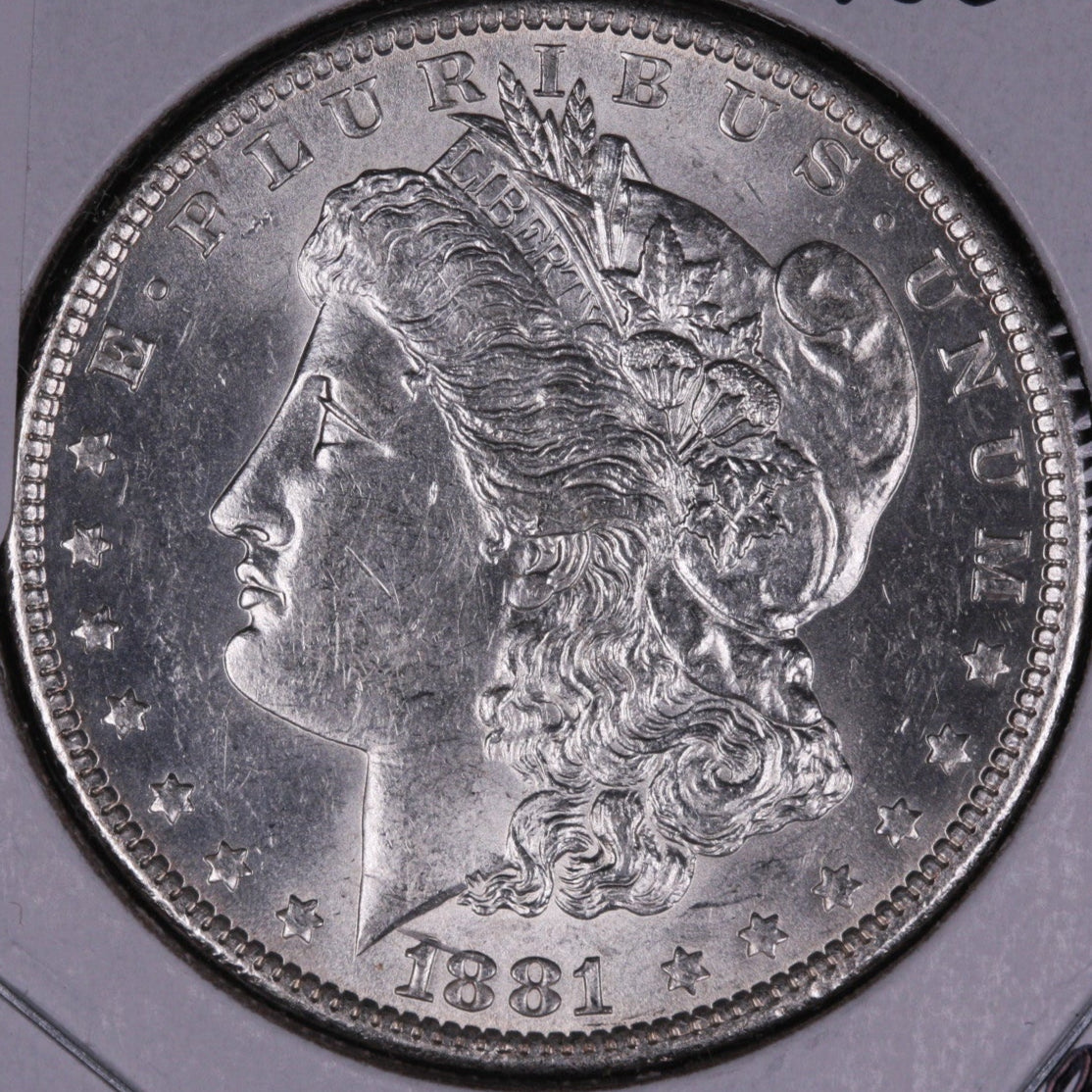 1881-O Morgan Dollar, Mint State Uncirculated Coin, Store #DR0175