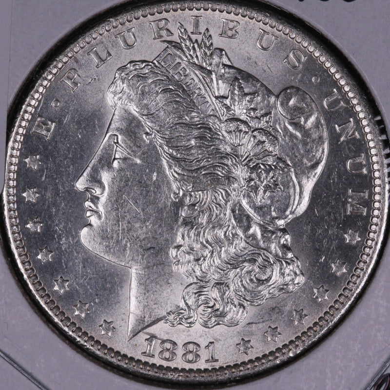1881-O Morgan Silver Dollar, UN-Circulated Coin,  Store