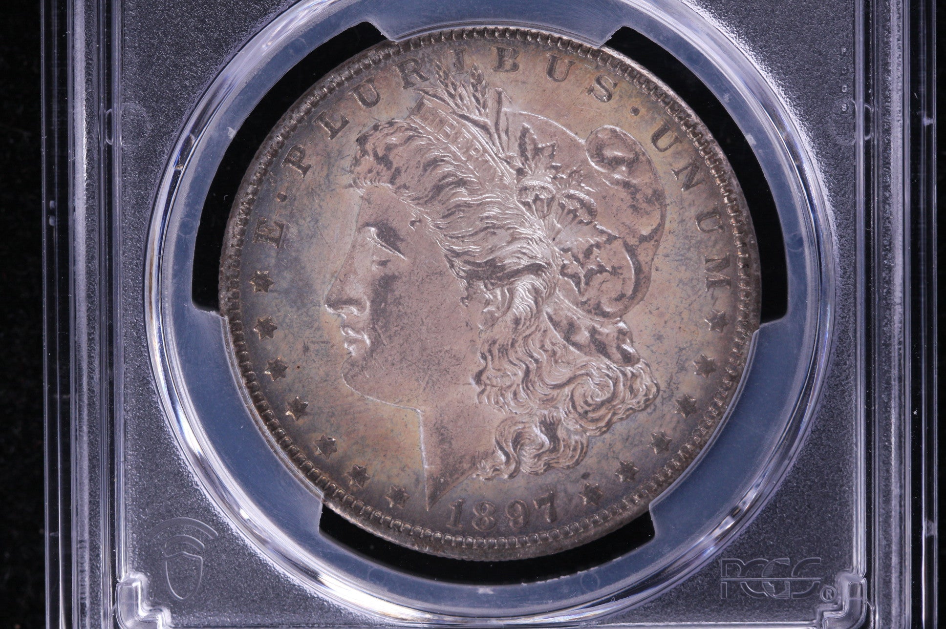 1897-O Morgan Silver Dollar. Nice PCGS Graded AU55. #0964