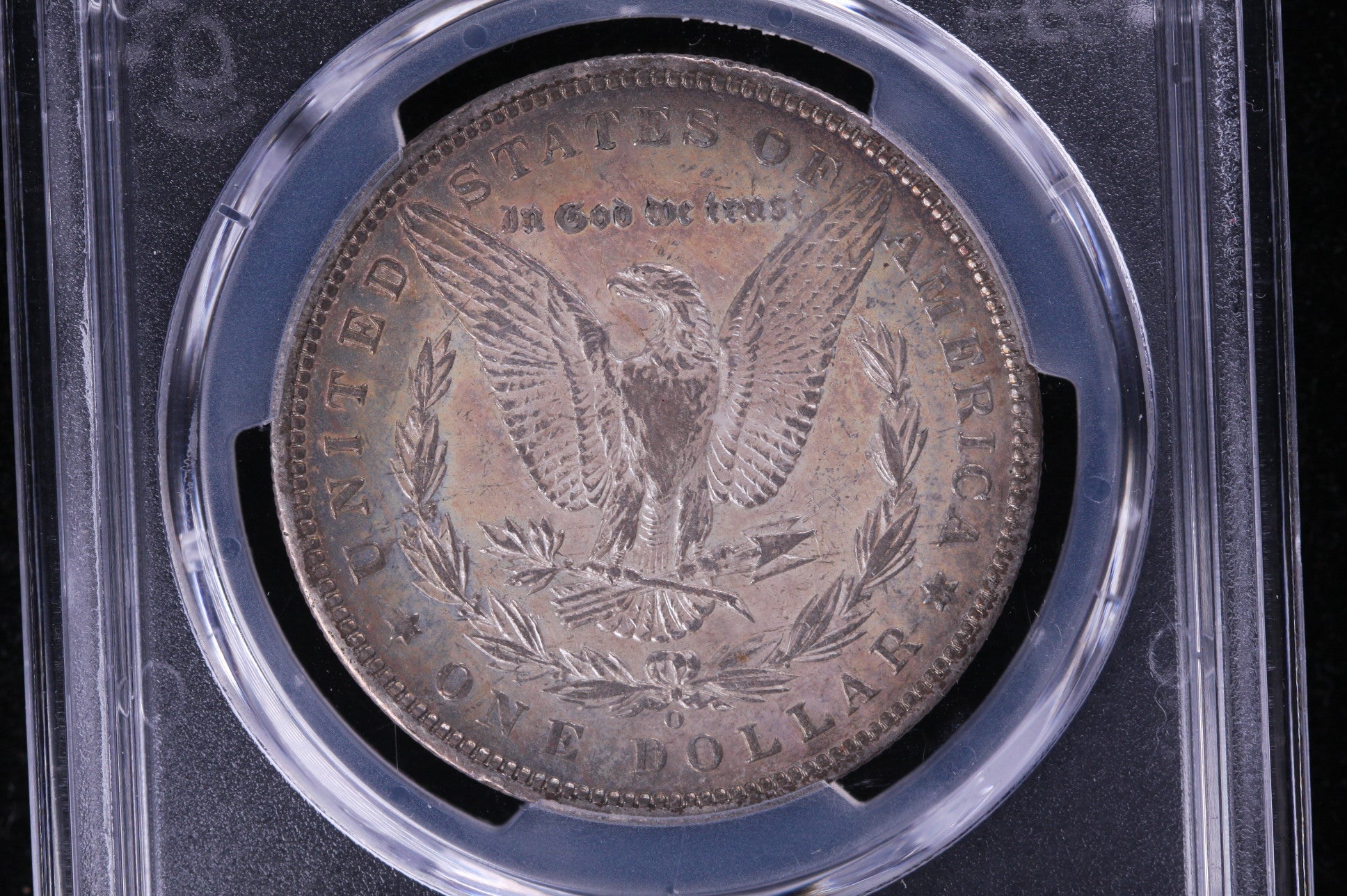 1897-O Morgan Silver Dollar. Nice PCGS Graded AU55. #0964