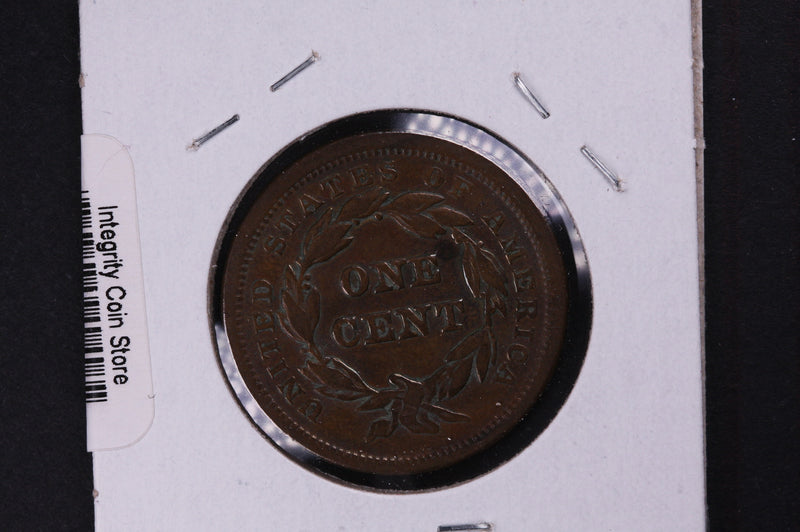 1841 Large Cent, Affordable Early Date Copper Cent. Available on-line Only.