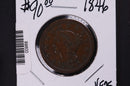 1846 Large Cent, Affordable Early Date Copper Cent. Available on-line Only.
