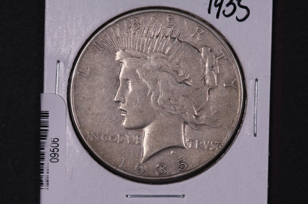 1935 Peace Silver Dollar, Affordable Collectible Coin, Store #09506