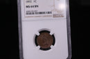 1892 Indian Head Cents. Choice Rich Brown. NGC Graded MS64.