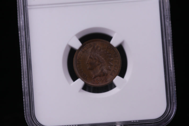 1892 Indian Head Cents. Choice Rich Brown. NGC Graded MS64.