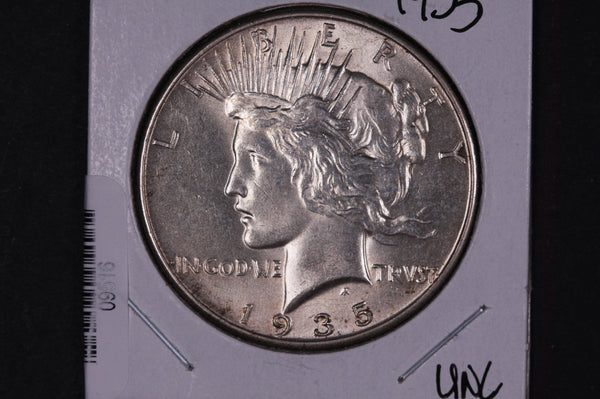 1935 Peace Silver Dollar, Affordable Collectible Coin, Store #09516
