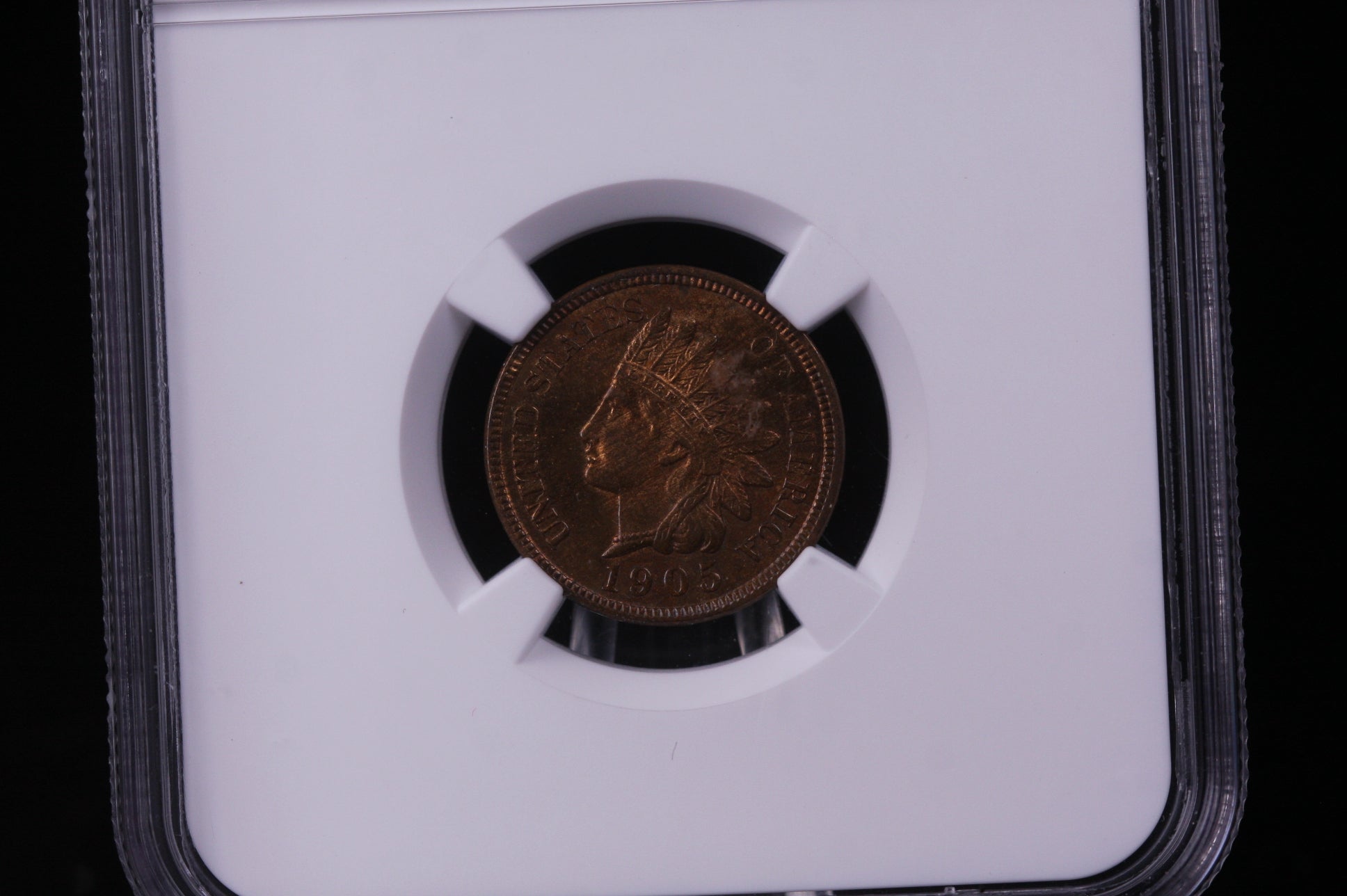 1901 Indian Head Cents. Choice Rich Brown. NGC Graded MS63. #00984