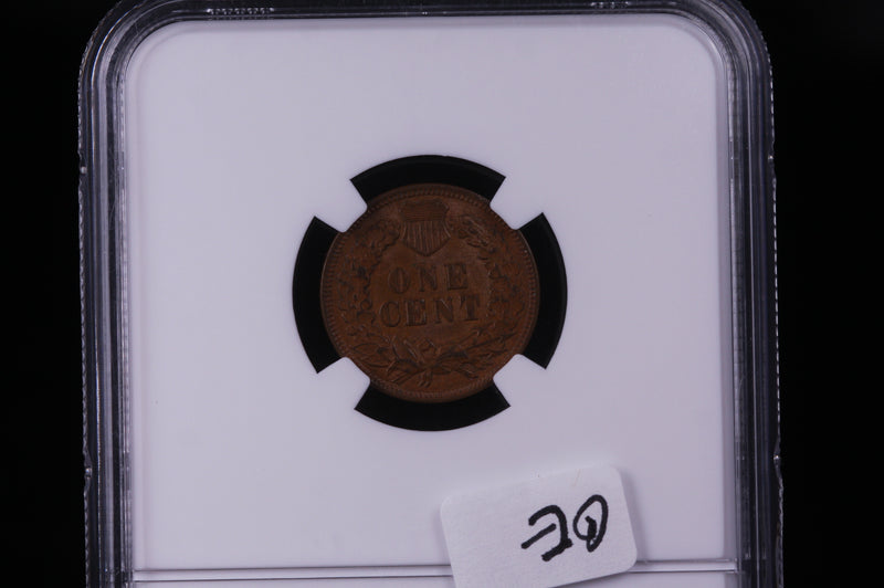 1907 Indian Head Cents. Choice Rich Brown. NGC Graded MS63.