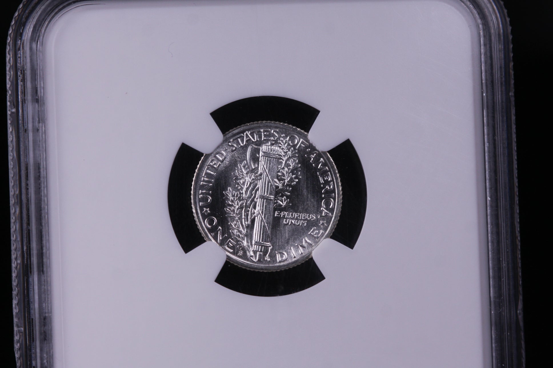 1940-S Mercury Dime, Blast White Eye Appeal, Nice NGC MS-65 FB #0987