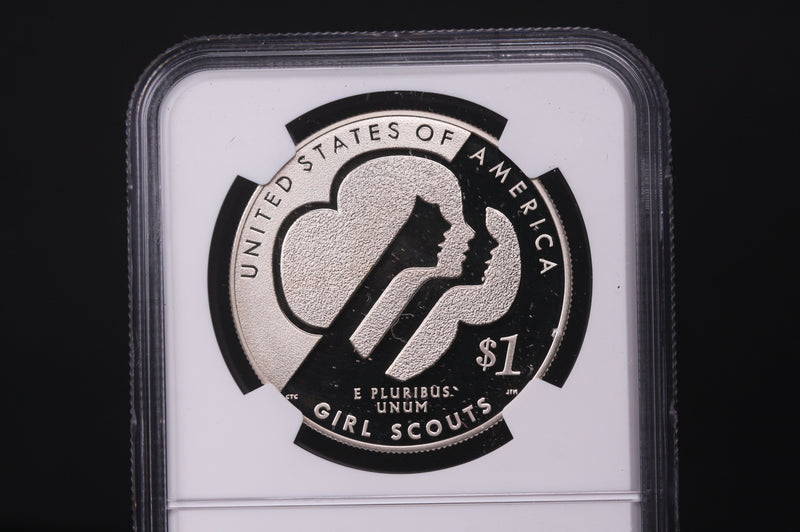 2013-W Girl Scouts Cent. Commemorative. Silver $1. NGC PF-69 Ultra Cameo