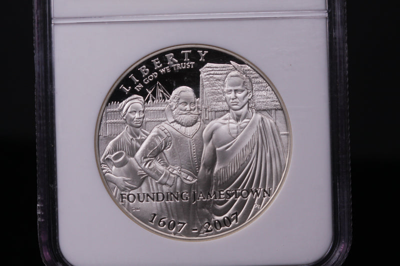 2007-P Jamestown Commemorative. Silver $1. NGC PF-70 Ultra Cameo