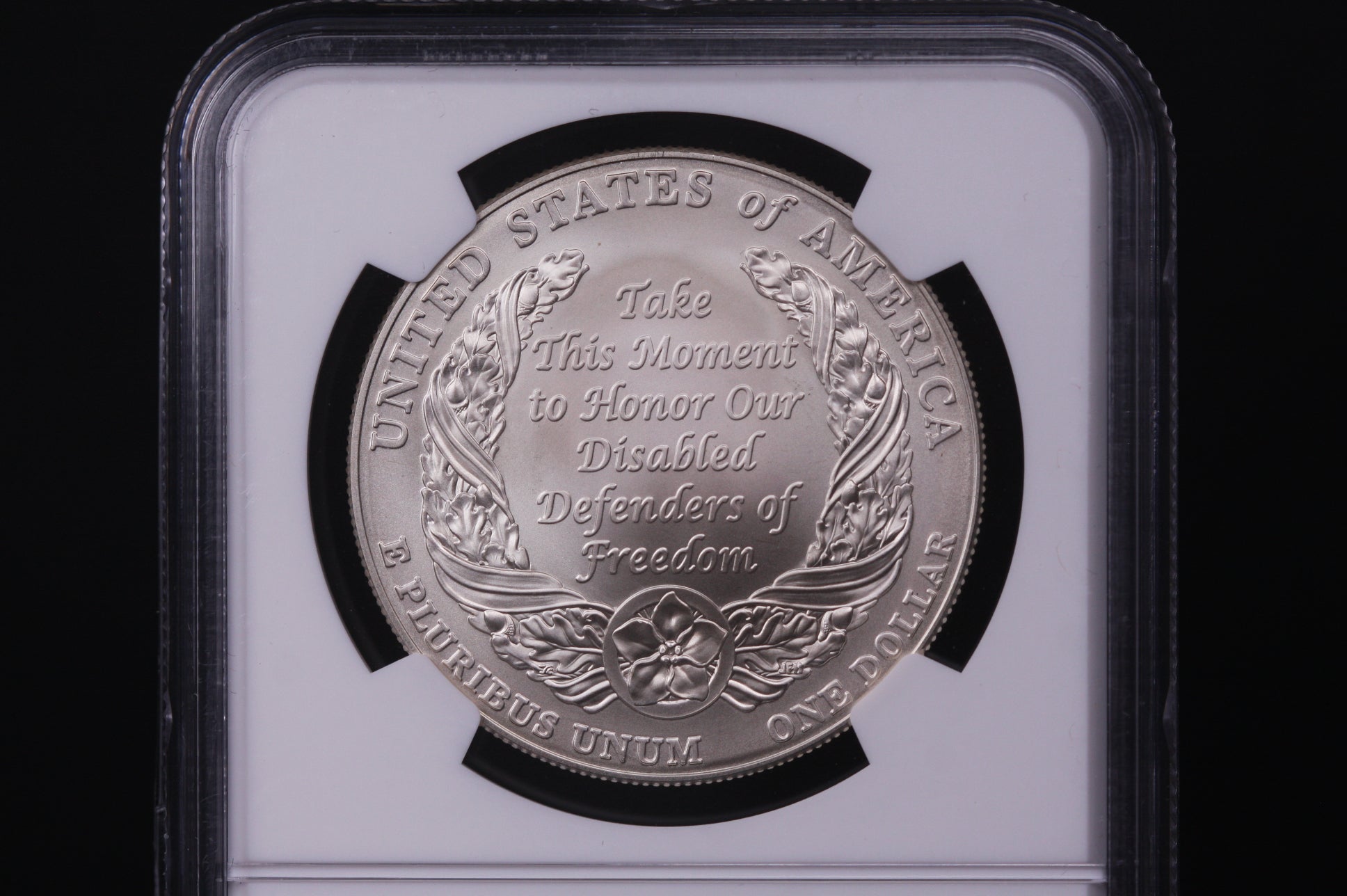2010-W $1 Disabled Veterans Commemorative, NGC MS-70, Store #GMC142