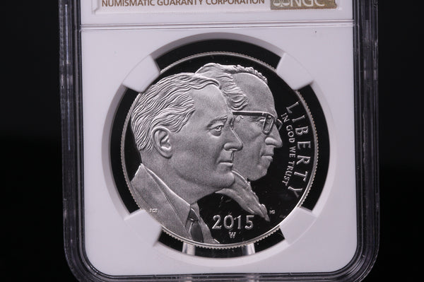 2015-W March of Dimes Commemorative. Silver $1.  NGC PF-69 Ultra Cameo.  #03393