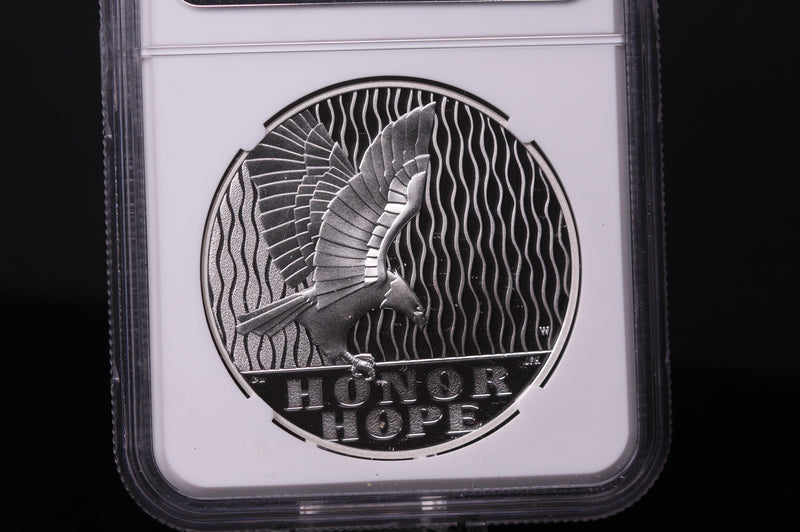 2011-W 9/11 10th Anniv. Commemorative. Silver $1.  NGC PF-70 Ultra Cameo.