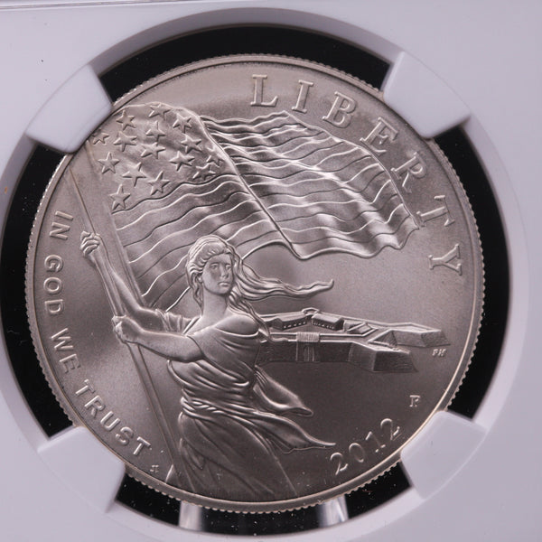 2012-P Star Spangled Banner Commemorative. Silver $1. NGC MS-70. Store