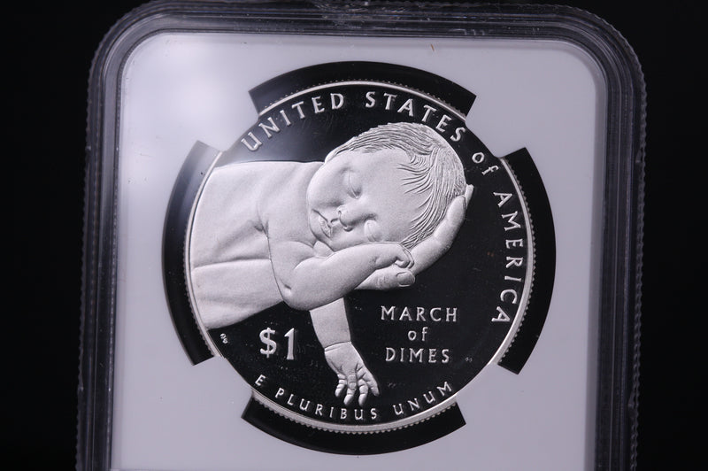 2015-W March of Dimes Commemorative. Silver $1.  NGC PF-69 Ultra Cameo.