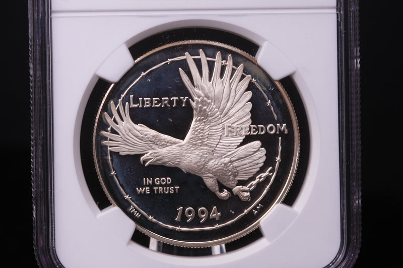 1994-P Prisoner of War Museum Commemorative. Silver $1. NGC PF68 Ult Cameo
