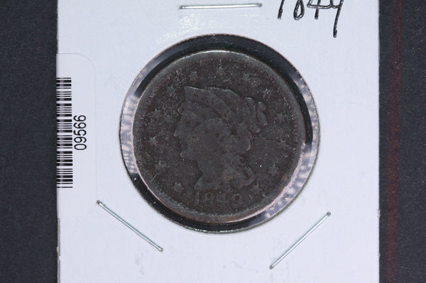 1849 Liberty Head Large Cent.  Affordable Collectible Coin. Store # 09566