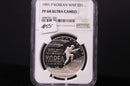 1991-P Korean War Commemorative.  Silver $1. NGC PF-68 Ultra Cameo.  Store