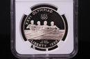 1996-P Olympics - Rowing - Commemorative.  Silver $1. NGC PF-69 Ultra Cameo.