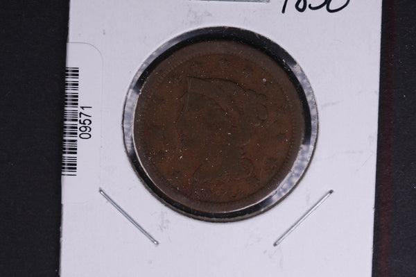 1850 Liberty Head Large Cent.  Affordable Collectible Coin. Store # 09571