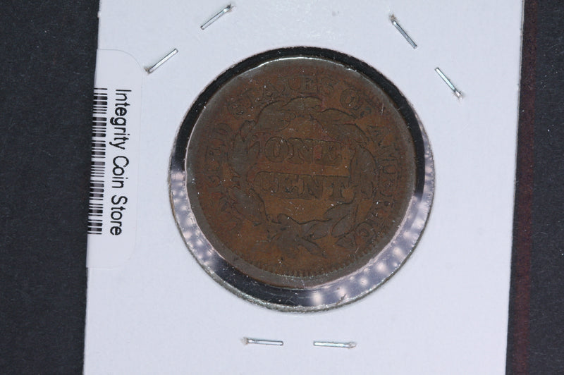 1850 Liberty Head Large Cent.  Affordable Collectible Coin. Store