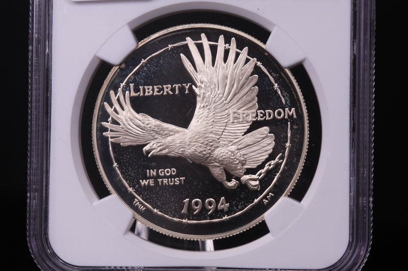 1994-P Prisoner of War Museum Commemorative. Silver $1. NGC PF68 Ult Cameo
