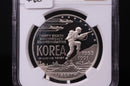 1991-P Korean War Commemorative.  Silver $1. NGC PF-69 Ultra Cameo.  Store