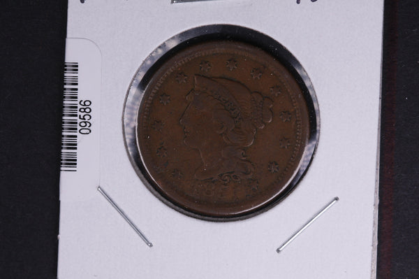 1851 Liberty Head Large Cent.  Affordable Collectible Coin. Store # 09586