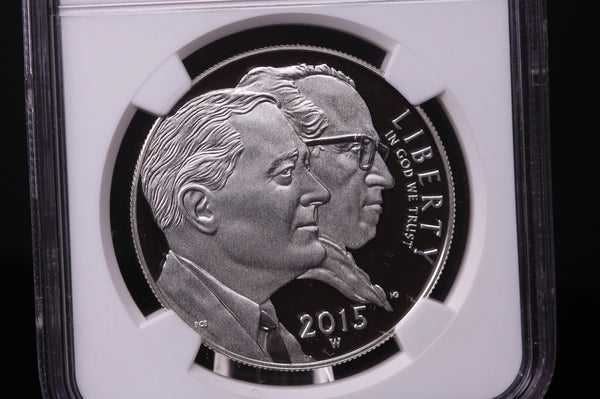 2015-W March of Dimes Commemorative. Silver $1.  NGC PF-69 Ultra Cameo.  #03412