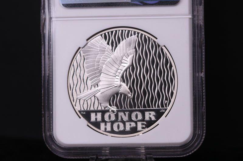 2011-P 9/11 10th Anniv. Commemorative. Silver $1.  NGC PF-70 Ultra Cameo.
