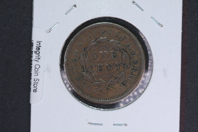 1853 Liberty Head Large Cent.  Affordable Collectible Coin. Store