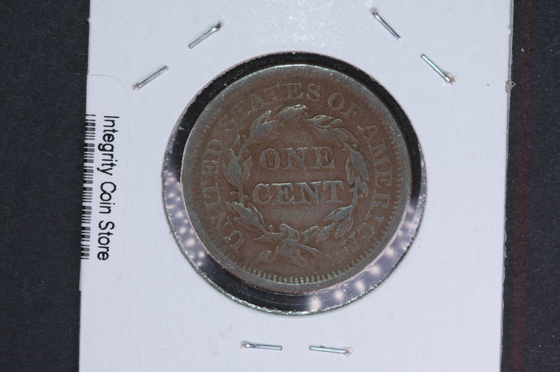 1853 Liberty Head Large Cent.  Affordable Collectible Coin. Store