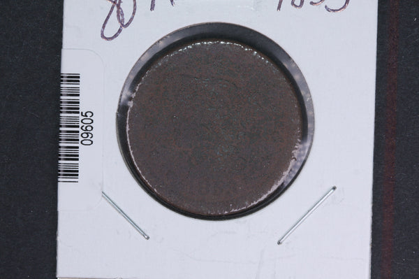 1853 Liberty Head Large Cent.  Affordable Collectible Coin. Store # 09605