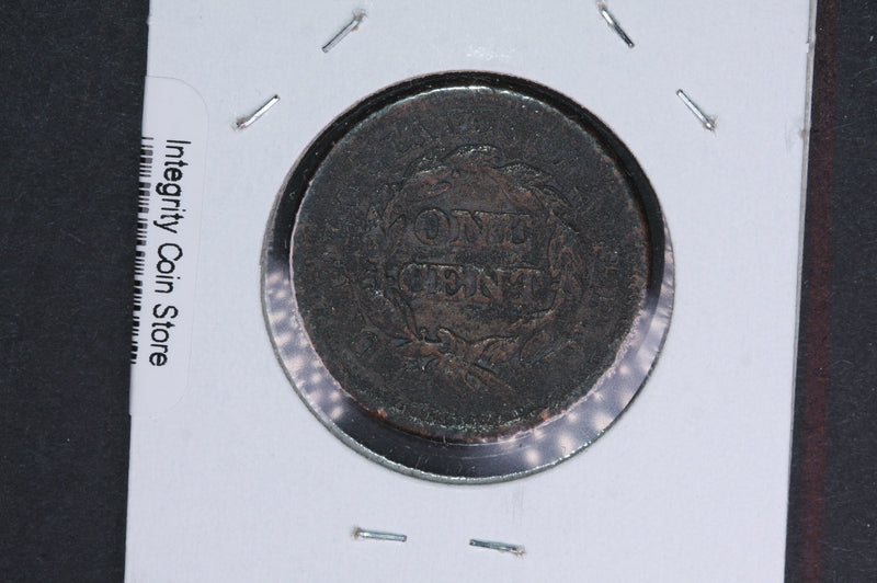 1854 Liberty Head Large Cent.  Affordable Collectible Coin. Store