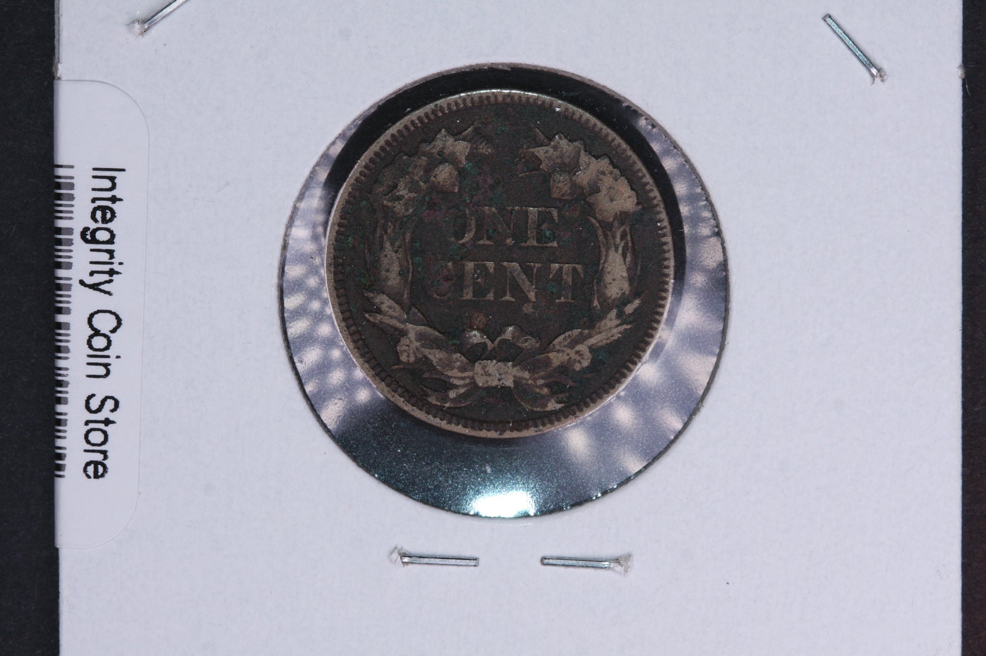 1857 Flying Eagle Small Cent.  Affordable Collectible Coin. Store # 09619