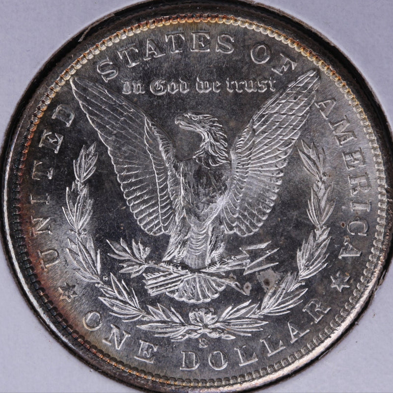 1881-S Morgan Silver Dollar, Mint State Uncirculated Coin, Store