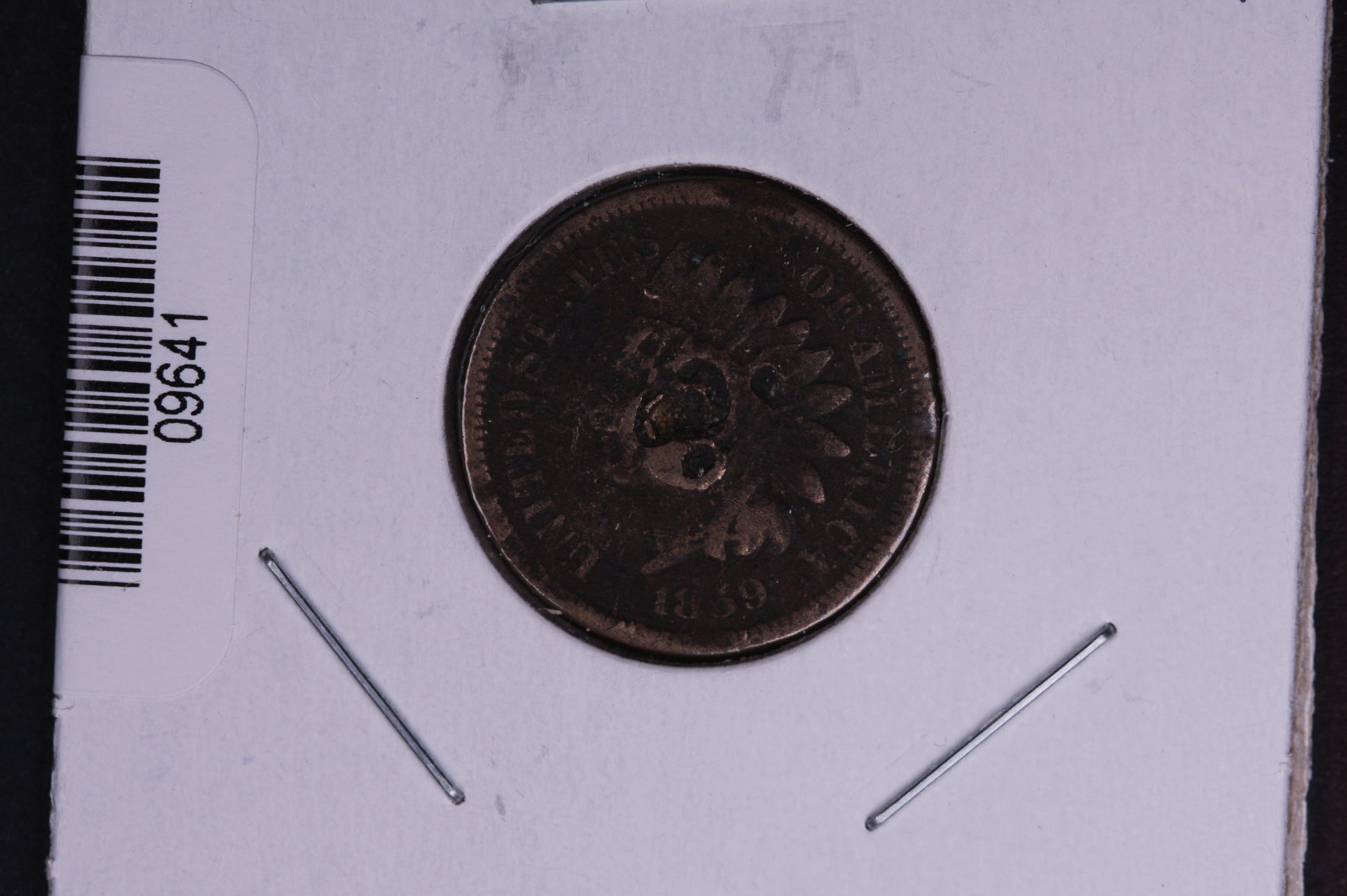 1859 Indian Head Small Cent.  Affordable Collectible Coin. Store # 09641
