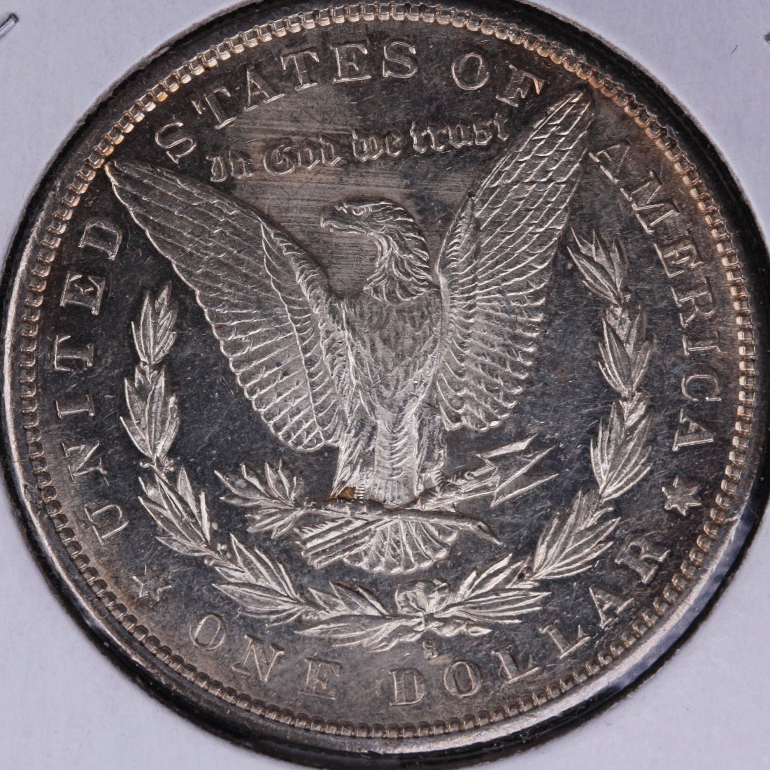 1881-S Morgan Silver Dollar, Gem Mint State Uncirculated Coin, Store #DR0192